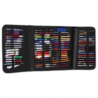 Toma fotográfica de estuche para bolígrafos promocional, ideal para personalización de marca.