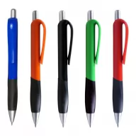 Toma fotográfica de bolígrafo fiori promocional, ideal para personalización de marca.