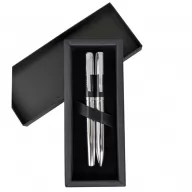 Toma fotográfica de set bolígrafo klee promocional, ideal para personalización de marca.