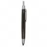 Toma fotográfica de bolígrafo 3-1 chrome pen promocional, ideal para personalización de marca.