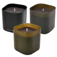 Toma fotográfica de set de velas piscis promocional, ideal para personalización de marca.