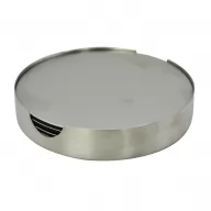 Toma fotográfica de set coasters fénix promocional, ideal para personalización de marca.