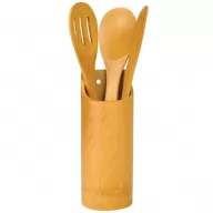 Toma fotográfica de spoon set promocional, ideal para personalización de marca.