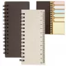 Toma fotográfica de note pad turín promocional, ideal para personalización de marca.