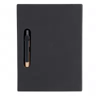 Toma fotográfica de block-pad loreto promocional, ideal para personalización de marca.