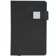 Toma fotográfica de libreta sevilla promocional, ideal para personalización de marca.