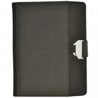 Toma fotográfica de porta ipad damasco promocional, ideal para personalización de marca.