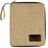 Toma fotográfica de porta ipad kazan promocional, ideal para personalización de marca.