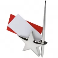 Toma fotográfica de star memo holder promocional, ideal para personalización de marca.