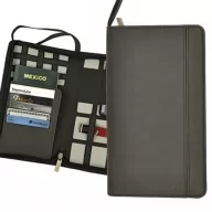Toma fotográfica de estuche para viajes nazas promocional, ideal para personalización de marca.