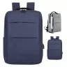 Toma fotográfica de backpack duncan promocional, ideal para personalización de marca.