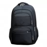 Toma fotográfica de backpack hogan promocional, ideal para personalización de marca.