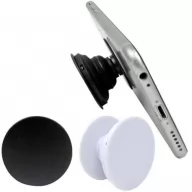 Toma fotográfica de doppler pop-socket promocional, ideal para personalización de marca.