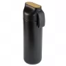 Toma fotográfica de termo roble promocional, ideal para personalización de marca.