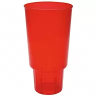 Toma fotográfica de vaso promocional promocional, ideal para personalización de marca.