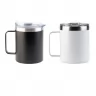 Toma fotográfica de taza maple promocional, ideal para personalización de marca.