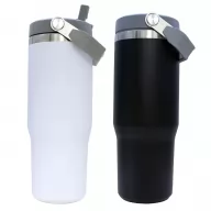 Toma fotográfica de termo saúco promocional, ideal para personalización de marca.
