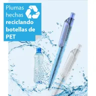 Toma fotográfica de bolígrafo tiziano promocional, ideal para personalización de marca.
