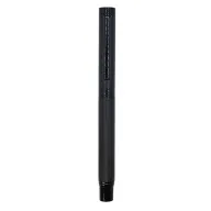 Bolígrafo ejecutivo de diseño minimalista completamente negro con clip, ideal para la personalización de bolígrafos promocionales corporativos