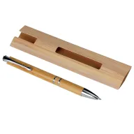 Toma fotográfica de bolígrafo maratt promocional, ideal para personalización de marca.