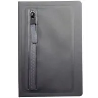 Toma fotográfica de libreta denver promocional, ideal para personalización de marca.