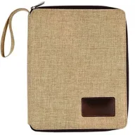 Toma fotográfica de porta ipad kazan promocional, ideal para personalización de marca.