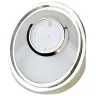 Toma fotográfica de reloj de escritorio tikal promocional, ideal para personalización de marca.