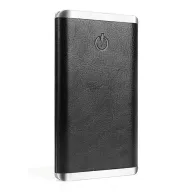 Toma fotográfica de power bank carrier promocional, ideal para personalización de marca.