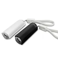 Toma fotográfica de power bank stern promocional, ideal para personalización de marca.