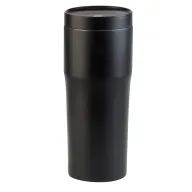 Toma fotográfica de termo yuca promocional, ideal para personalización de marca.
