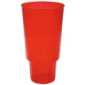 Toma fotográfica de vaso promocional promocional, ideal para personalización de marca.